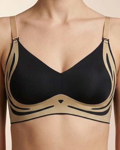 Contour Support Wire-Free Blouse Bra
