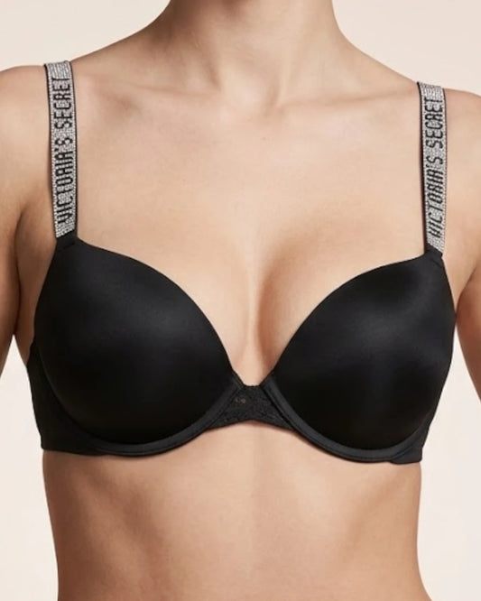 Victoria's Secret Rhinestone Strap Push-Up Bra